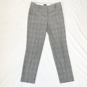 LOFT small format plaid slim fit‎ straight leg casual ankle pants - Size 2